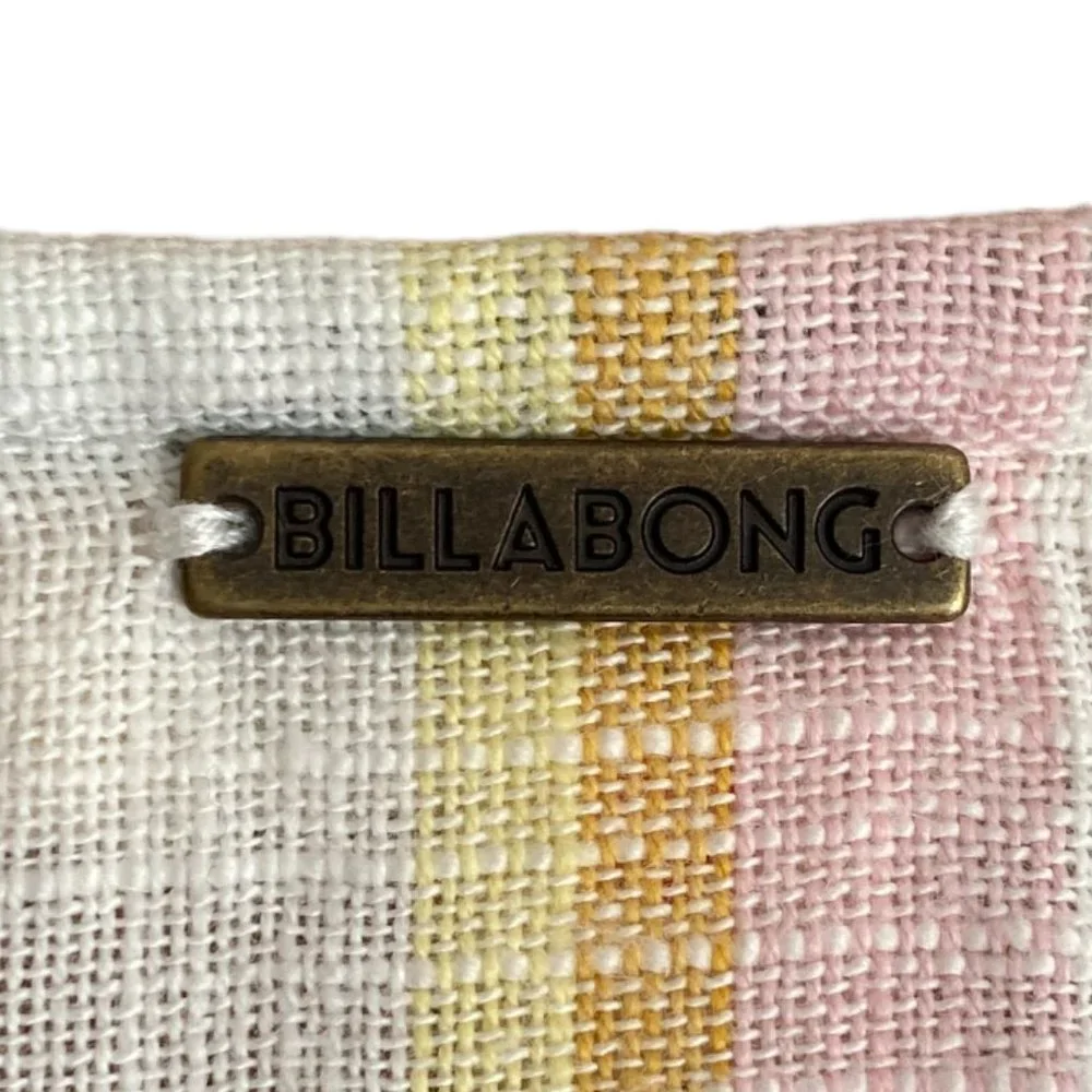 NWT Billabong x The Salty Blonde Dream Weaver Wide Leg Crop Striped Jumpsuit-S_12